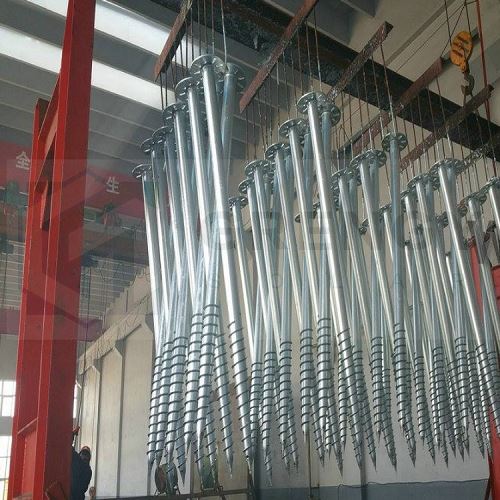 Corrosion-Resistant Solar Piles ground screws for solar mounting(001) Corrosion-Resistant Solar Piles ground screws for solar mounting(001)