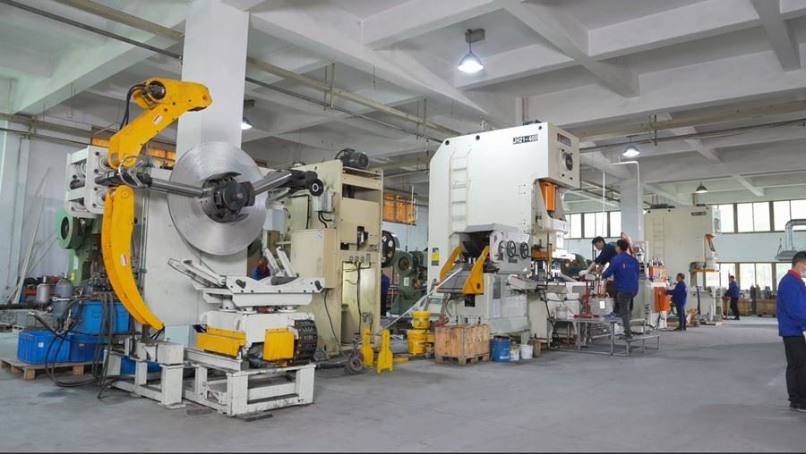 workshop of solar carport mounting system