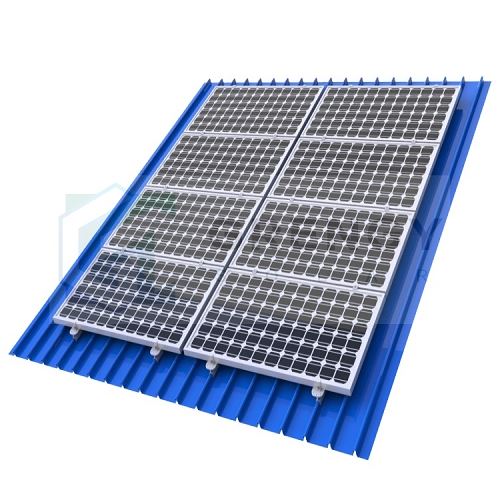 solar panel mounting corrugated roof(001)