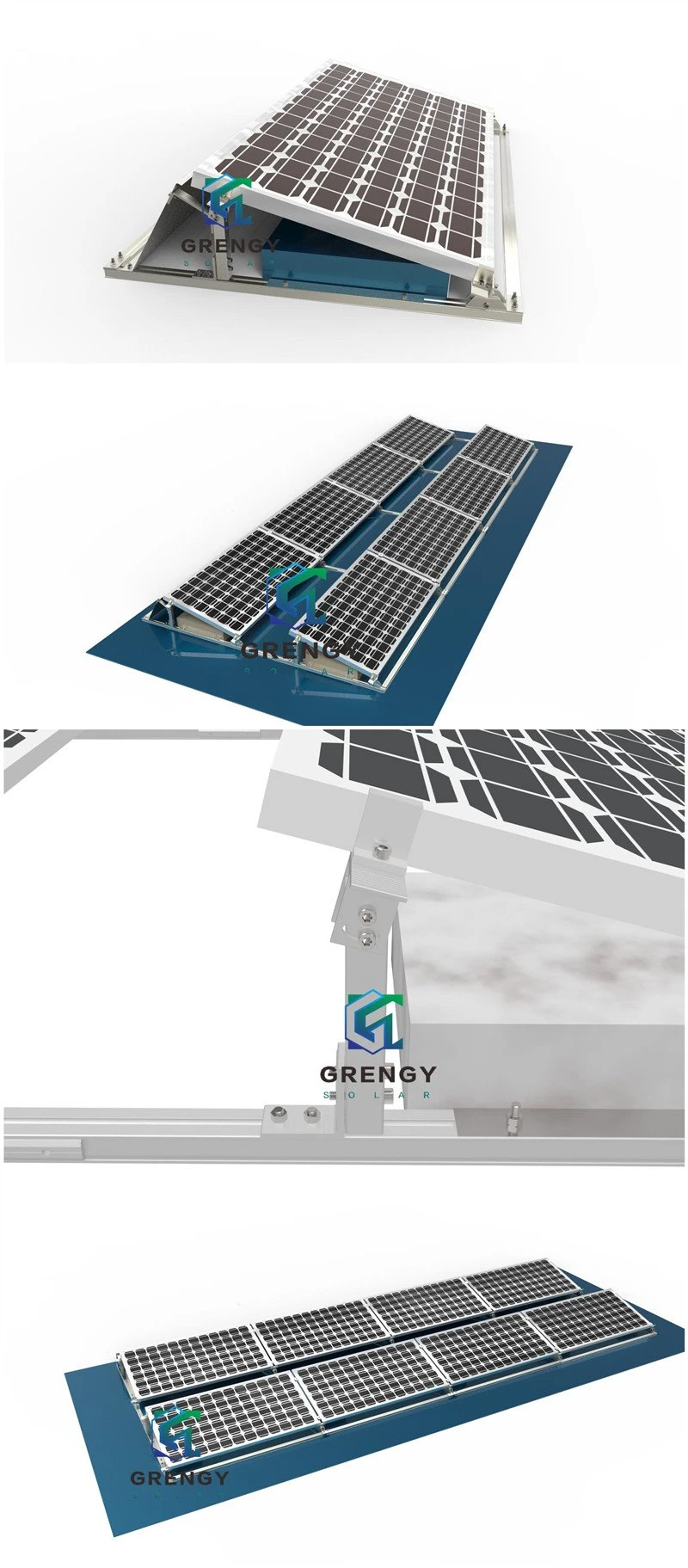 solar ballast mounting system