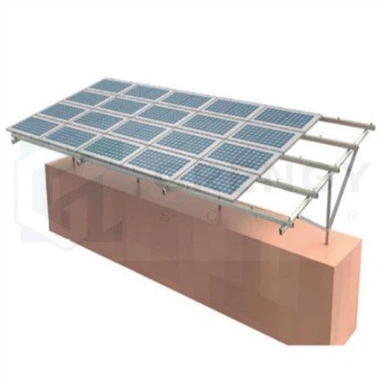 단극이 있는 접지 나사 브래킷