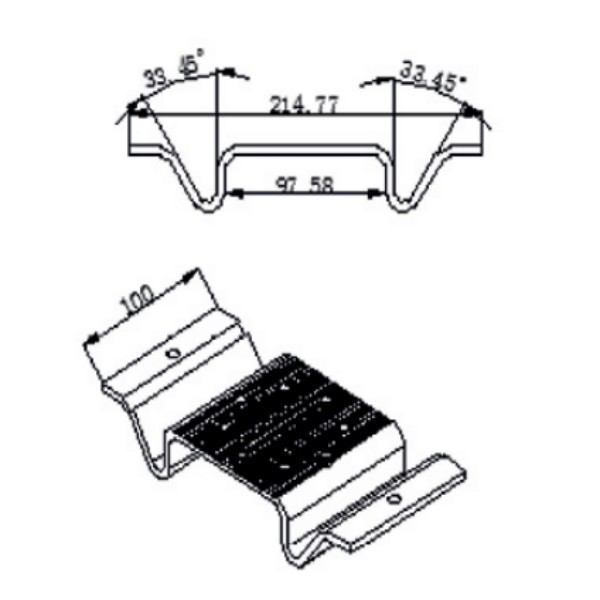 Solar Mounting Panel Tin Roof For Hook Kit System