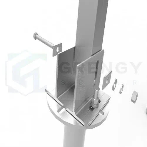 Ground PV Mounting Single Row