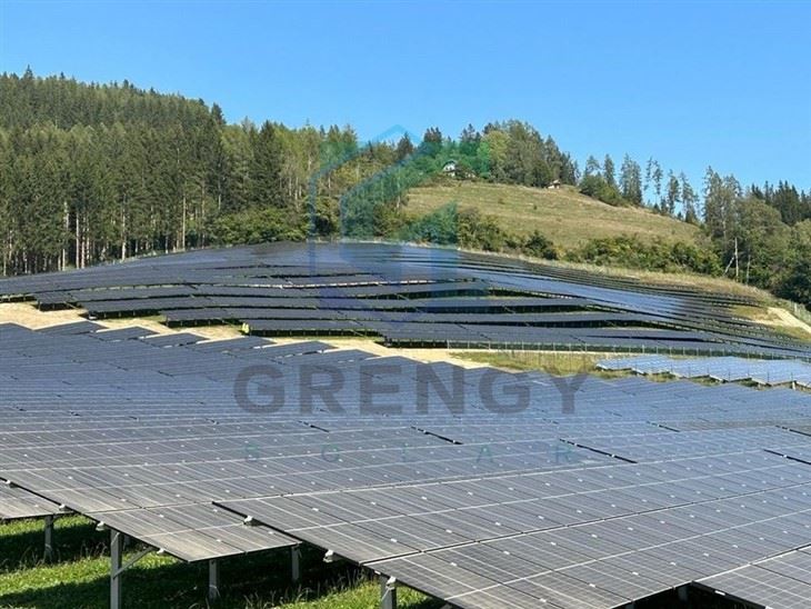 Ground Mounted Solar Structure