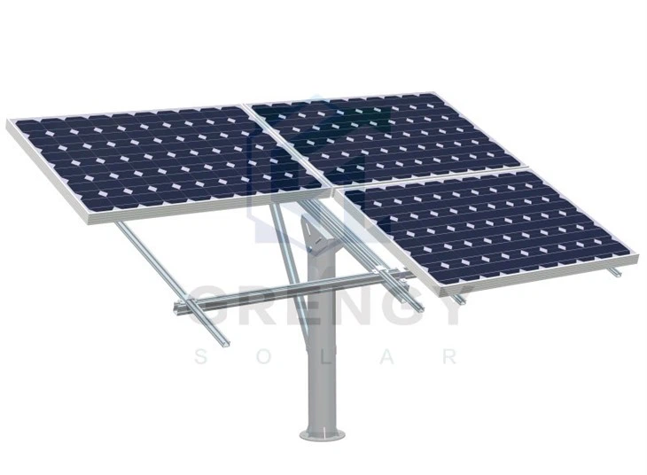 Single Pole Ground Mounting System