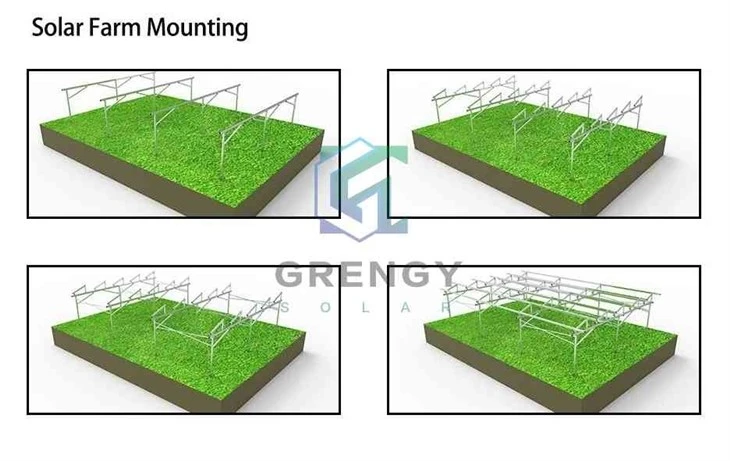 Agriculture Solar Farm Ground Mounting System