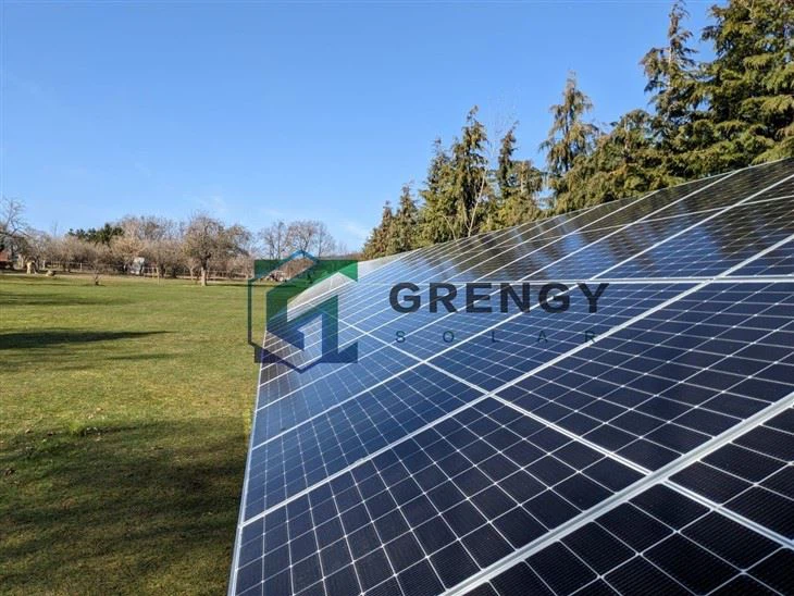 Aluminum Modular Solar Panel Mounting Structure