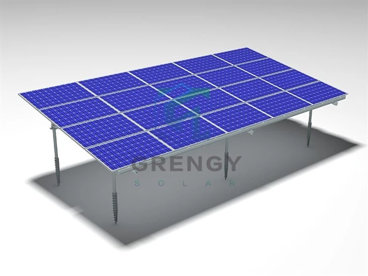 Aluminum Modular Solar Panel Mounting Structure