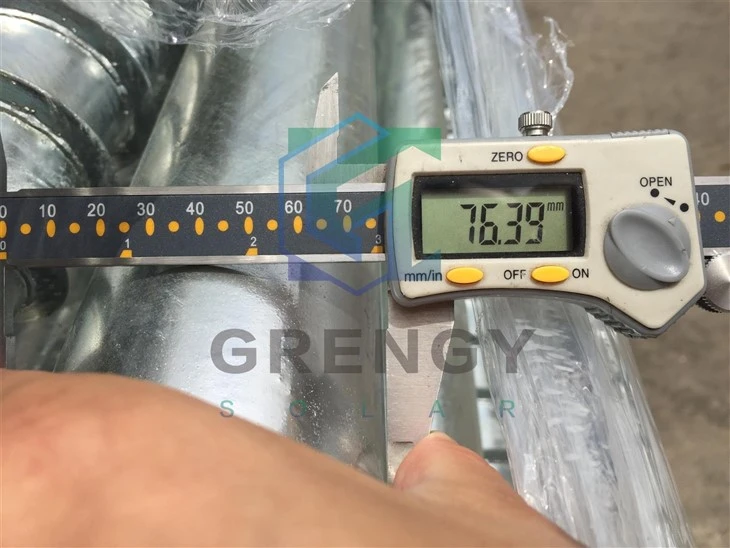 Corrosion-Resistant Solar Piles high quality