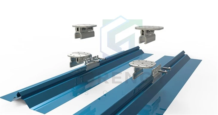 Corrugated Metal Roof Solar Mount Kits