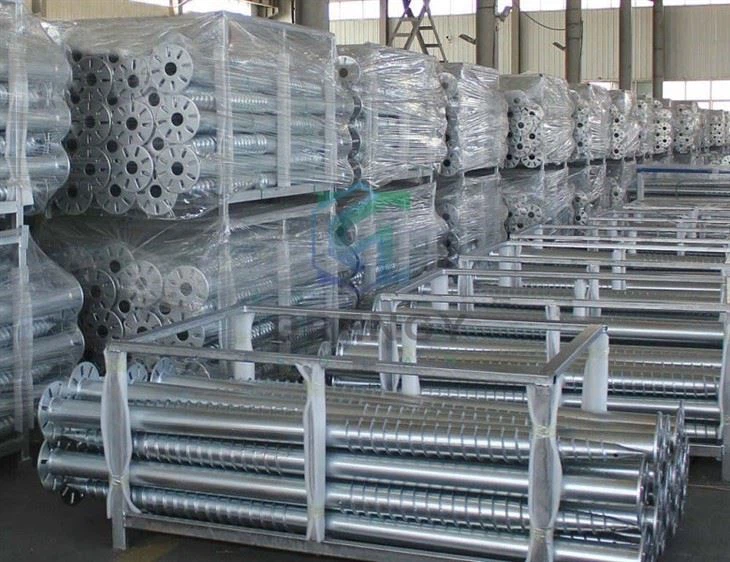 Helical Screw Piles For Solar Panels