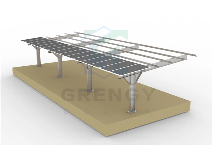Hot-Dip Galvanized (HDG) Steel Solar Carports - Built For Durability suppliers