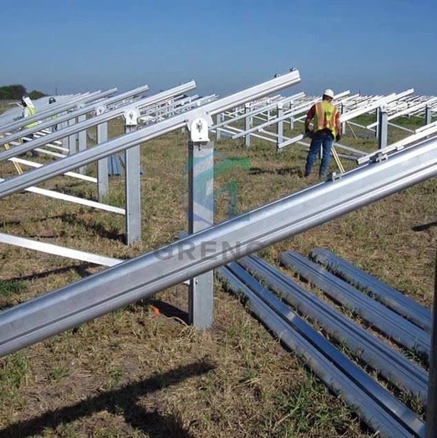 Hot Dip Galvanized Steel Solar Mounting Structure
