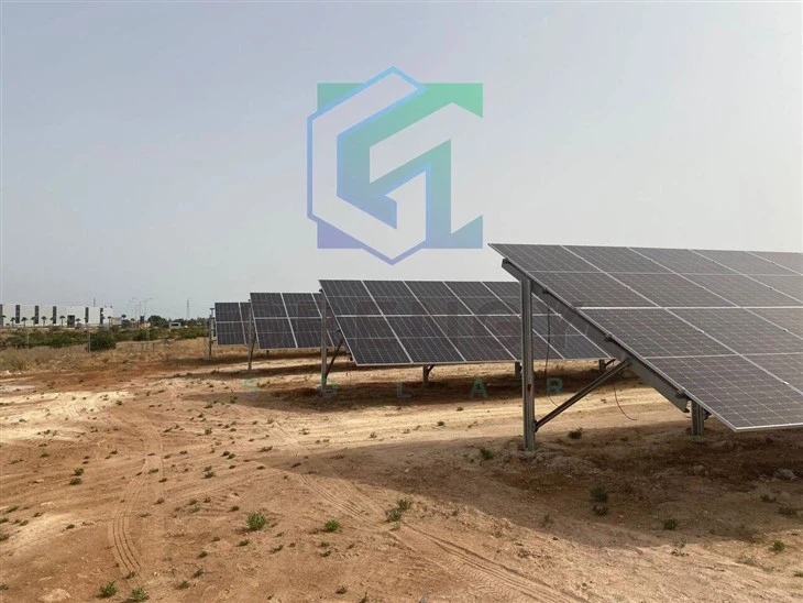 Hot Dip Galvanized Steel Solar Mounting Structure