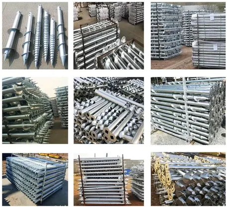 Spiral Screw For Foundation For House Production Fence Ground Ground Helical Pile Spiral Screw For Foundation For House Production Fence Ground Ground Helical Pile