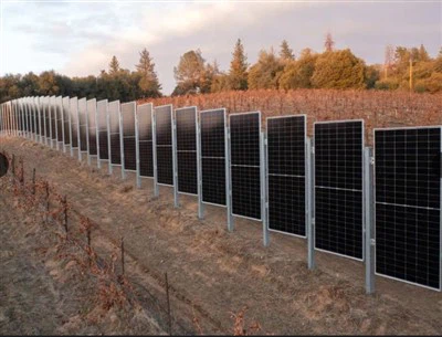 양면형 태양광 펜싱의 역동적인 디자인 잠재력