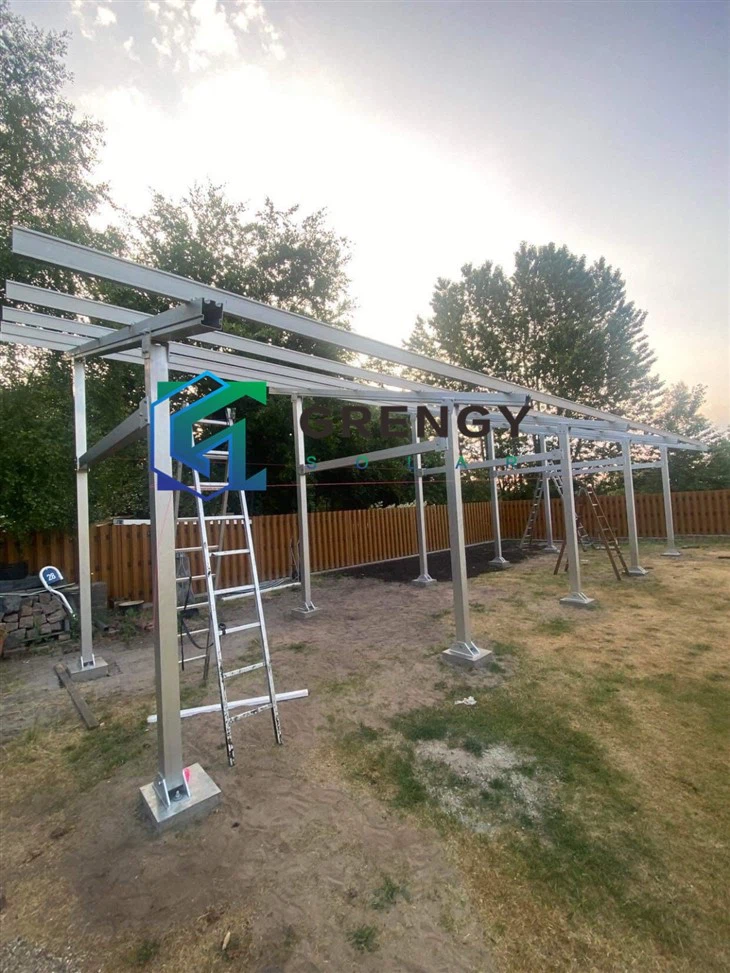 Solar Panel Parking Canopy